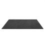 VEVOR 12 x Puzzelmat Vloerbeschermingsmat 610 x 610 x 10 mm, Hoogwaardige EVA-schuimmat, In elkaar grijpende fitnessmat, gymnastiekmat, sportmat, trainingsmat (zwart) met witte stippen
