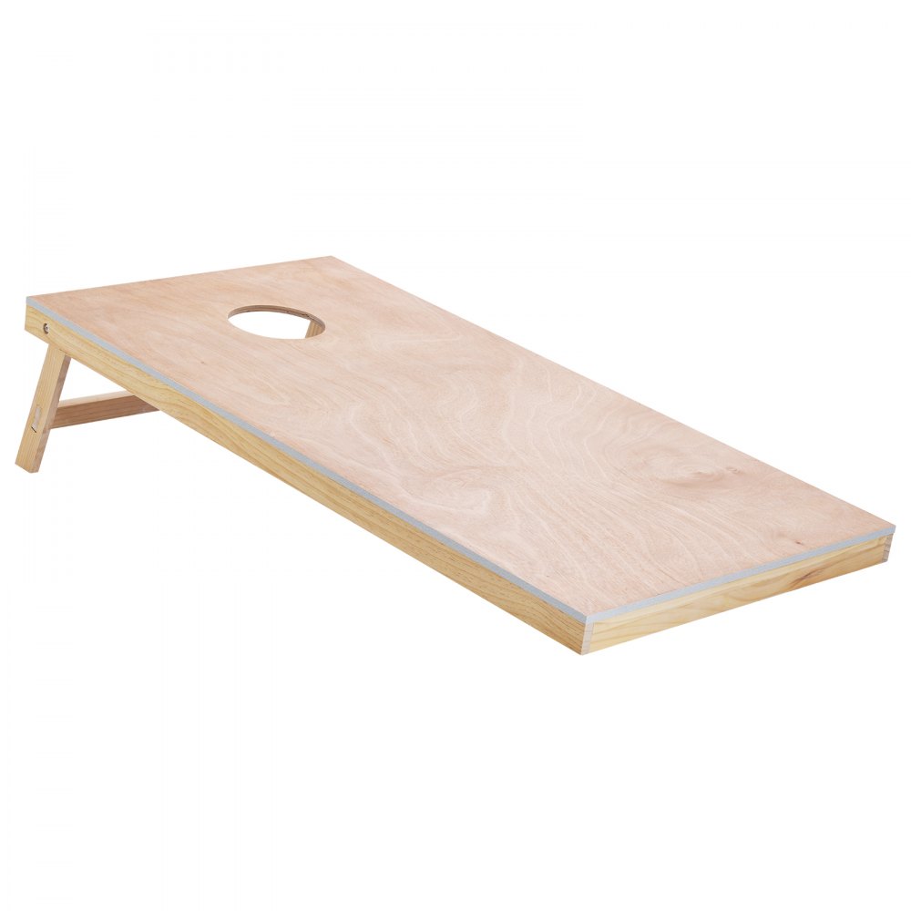 VEVOR Cornhole-spelset (1255 x 600 x 302 mm) Cornhole-spelborden, draagbaar werpbord van massief hout, cornhole-spel voor volwassenen, inclusief draagtas, voor tuin, achtertuin, strand, kamperen