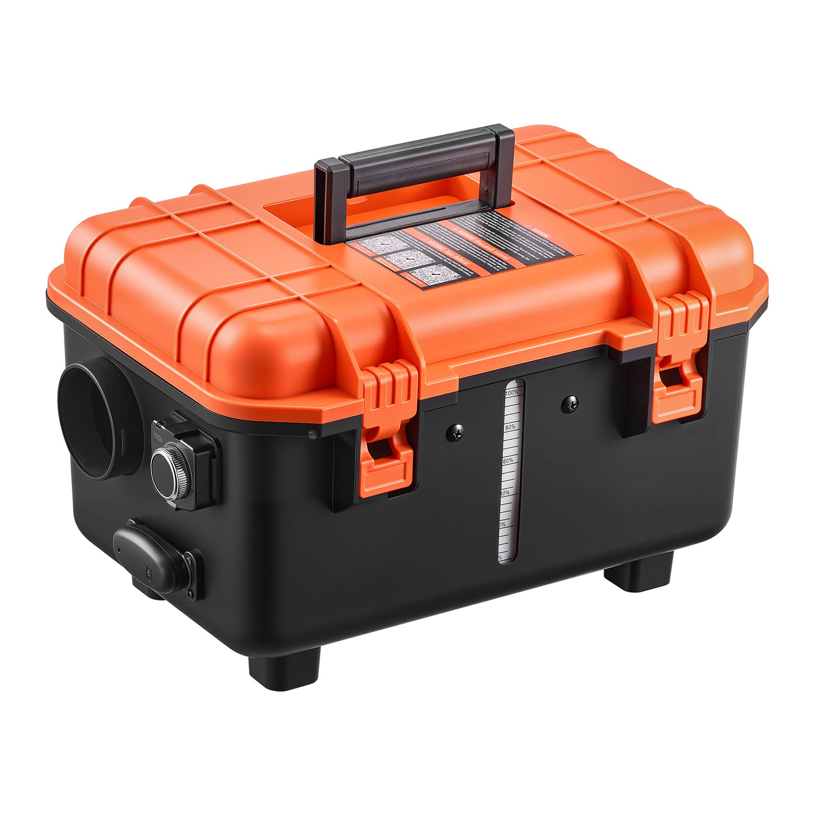 VEVOR Diesel Heater, 8KW, DC 12V/24V, All in One Portable Diesel Air Heater with Remote Control and LCD Screen, Fast Heating Low Noise, 4 L Fuel Tank for Trucks, Vans, RVs, Campers, and Garages