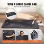 VEVOR Sauna Blanket for Detoxification, Portable Far Infrared Sauna for Home with Arm Holes for Comfort, 1-6 Level Adjustable Temprature Rannge 35-85°C, 1-60 Minutes Timer, Carbon Fiber Heating
