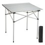 VEVOR klaptafel campingtafel 705 x 700 x 700 mm, opvouwbare tuintafel balkontafel multifunctionele tafel 30 kg belastbaar aluminium campingtafel klaptafel hittebestendig draagbaar