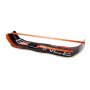 VEVOR Balance Board voor volwassenen (107 cm), wiebelplank, draagvermogen tot 200 kg, gebogen balanstrainingsapparaat met band voor core-oefeningen, staande oefeningen, thuisgym, yoga, oranje/zwart