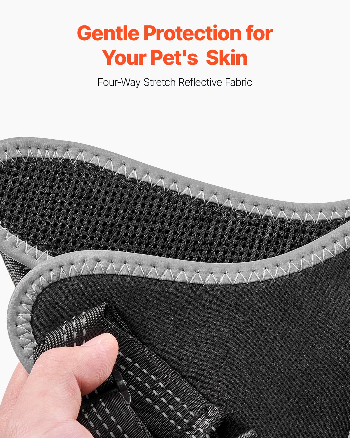 VEVOR Kniebrace voor honden met een gescheurde voorste kruisband, Kniebrace, Kniebrace voor rechter- en linkerachterpoot, Pijnverlichting, Gewrichtsondersteuning voor honden met artritis