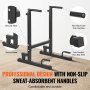 VEVOR Dip Bar, 500 lbs capaciteit, Heavy-Duty Dip Stand Station met verstelbare hoogte, Fitness Workout Dip Bar Station Stabilisator Parallette Push-Up Stand, Parallelle staven voor krachttraining in de sportschool aan huis