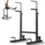 VEVOR Dip Bar, 500 lbs capaciteit, Heavy-Duty Dip Stand Station met verstelbare hoogte, Fitness Workout Dip Bar Station Stabilisator Parallette Push-Up Stand, Parallelle staven voor krachttraining in de sportschool aan huis