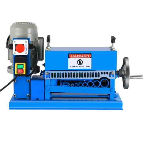 370W Powered Electric Wire Stripping Machine 10 Blades 10 Channels Industrial Adjustable