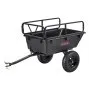 VEVOR Dump Trailer, 500 lbs ATV UTV Transport Trailer, Pull-Along Kiepwagen met 16-inch banden, Handtrek of voetpedaal, Zware tuintrailer voor grasmaaier, tractor, tuinafval