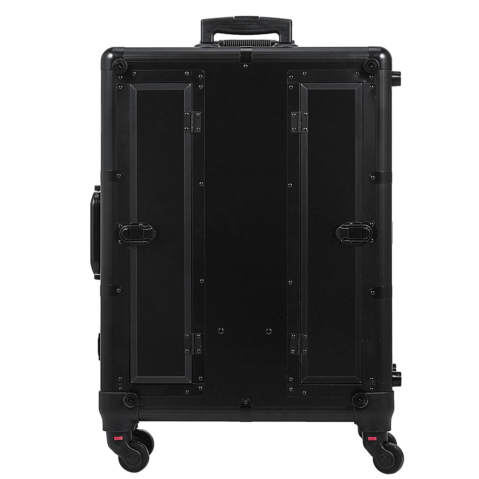 VEVOR Makeup Trolley Case Rolling Makeup Travel Case 2-in-1 met 4 Stuks Wielen