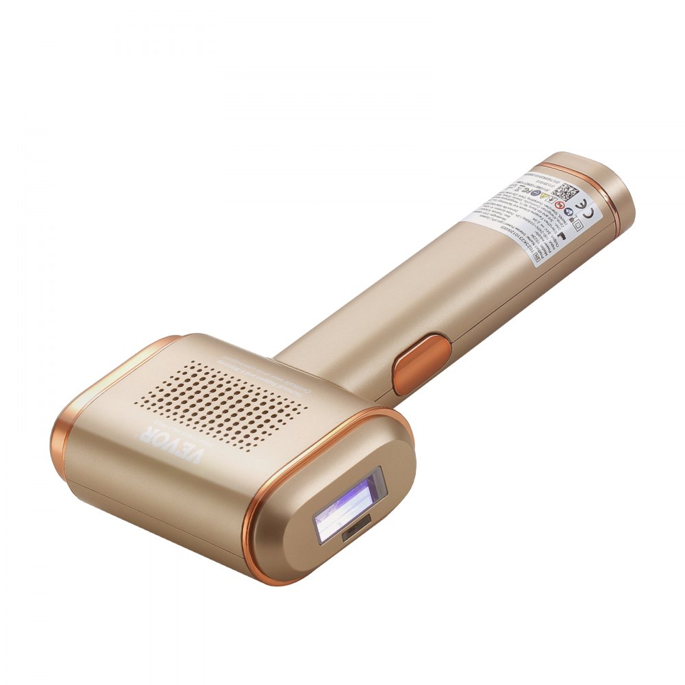 VEVOR IPL-laserontharingsapparaat 19J Haarverwijderaar Epilator 510-1200 nm Golflengtebereik 3,0 m² Lichtgevend gebied 3-in-1 Upgrade-modus HR (haarverwijdering) SC (huidverjonging) RA (acneverwijdering)