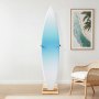 VEVOR Verticaal Surfplankrek Houten Surfplank Opbergrek (Verstelbaar 370-665 mm), Vrijstaande Board Rack Organizer met Kurk Padding, voor Wakeboard Snowboard Kiteboard