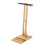 VEVOR Verticaal Surfplankrek Houten Surfplank Opbergrek (Verstelbaar 370-665 mm), Vrijstaande Board Rack Organizer met Kurk Padding, voor Wakeboard Snowboard Kiteboard