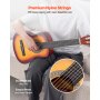 VEVOR Classical Guitar, 30 Inch, Wood Classical Guitar Starter Kit for Beginners, with Nylon Strings, Gig Bag, Strap, Tuner, Extra Strings, Pick, Capo, Basswood, for Kids Girls Boys Students, Sunburst