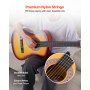 VEVOR Classical Guitar, 38 Inch, Wood Classical Guitar Starter Kit for Beginners, with Nylon Strings, Gig Bag, Strap, Tuner, Extra String, Pick, Capo, Basswood, for Teenagers Adults Students, Sunburst