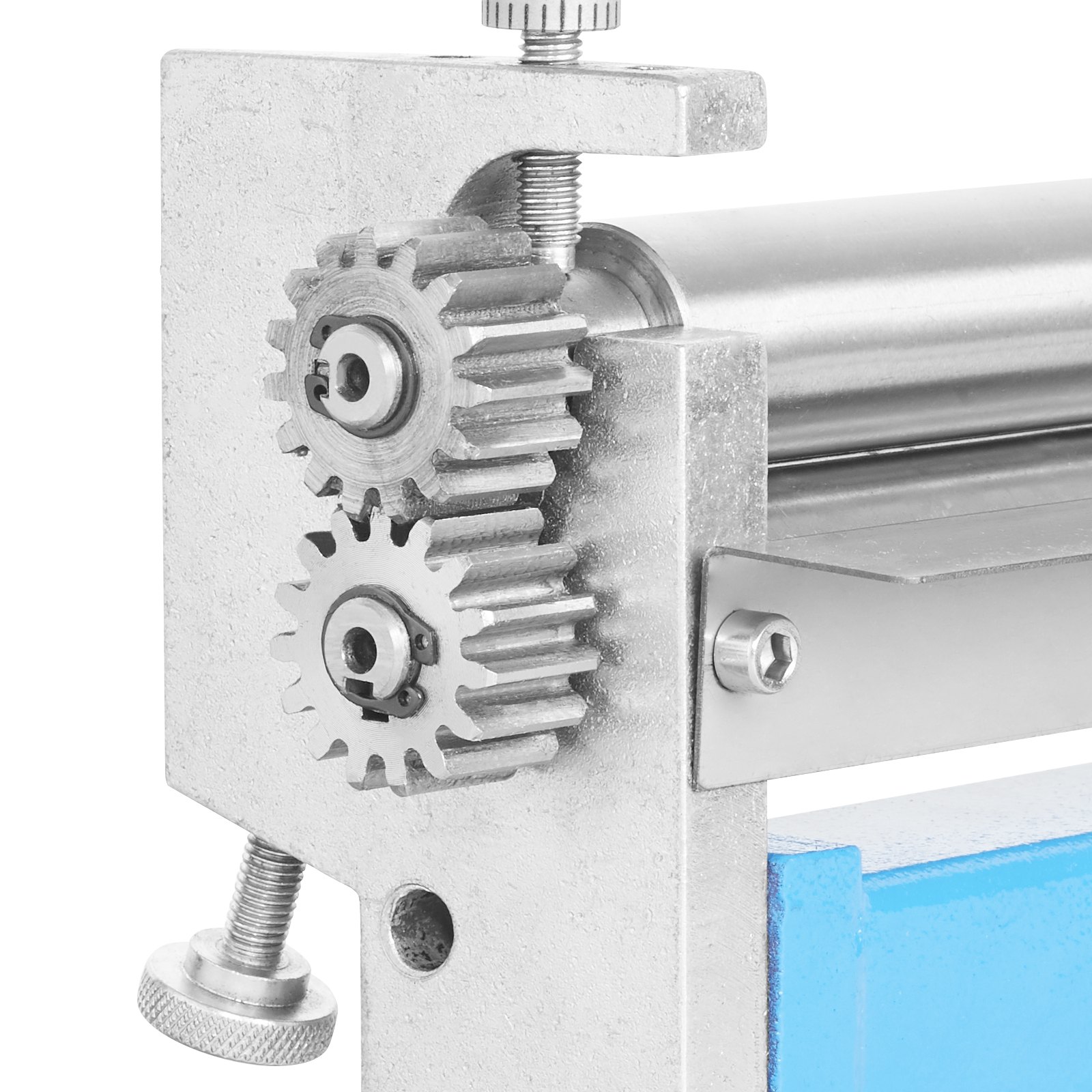 VEVOR-buisbuigmachine, 32 cm vormbreedte bij een capaciteit van 20 gauge, buisbuigmachine, met 2 verwijderbare rollen voor platen van koolstofarm staal, koper en aluminiumlegering