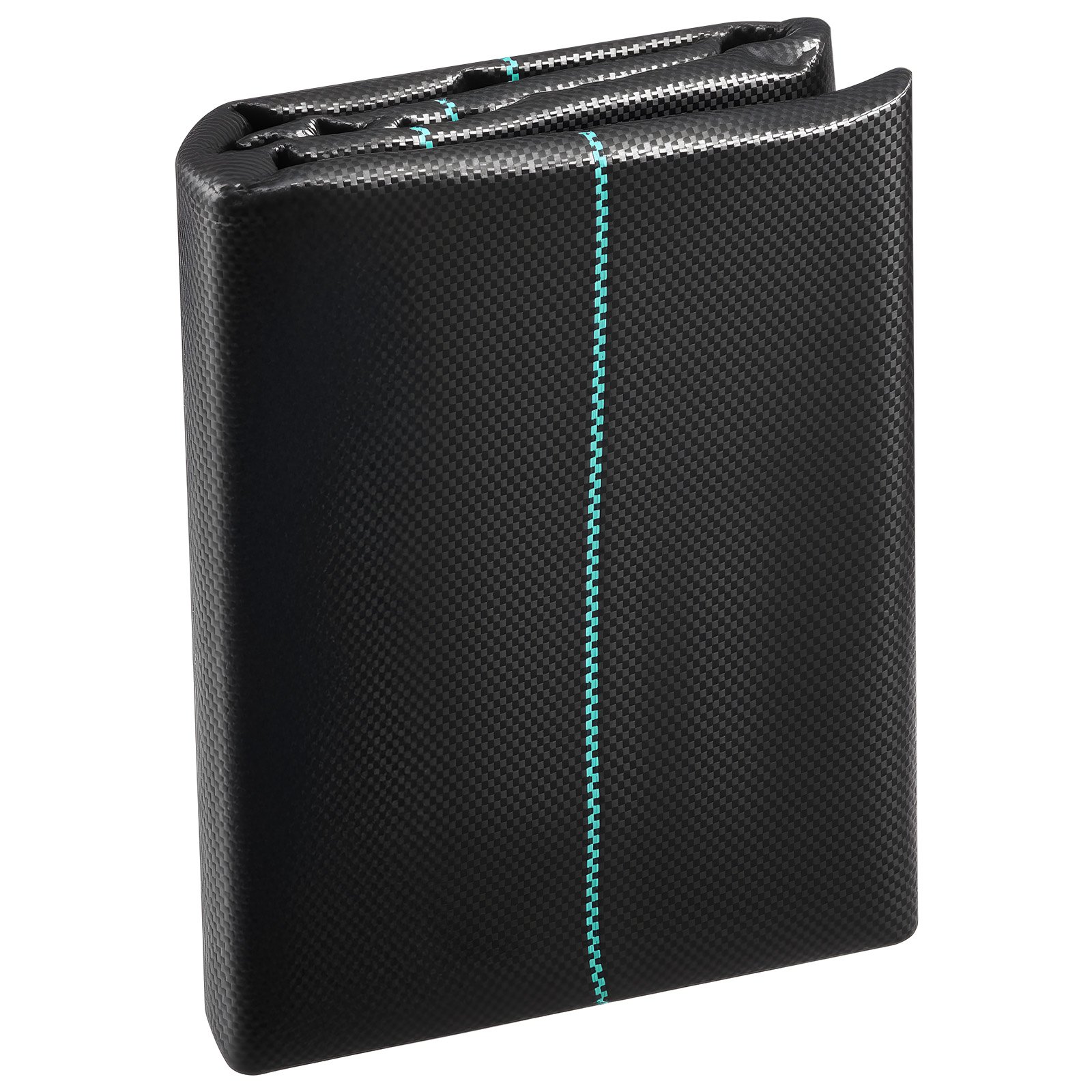 VEVOR 2x Onkruidbestrijdingsdoek 0,9x15,2 m Tuinvlies 90 g/m², Polypropyleen onkruidmat, Onkruidbarrière met hoge ventilatie en drainage, Wortelbarrière voor kassen, boerderijen en tuinen, Zwart