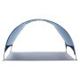VEVOR Beach Tent Sun Shelter for 4 Person, UPF 50+ Protection, Portable Sun Shade Canopy with Carrying Bag & Ground Stakes, Lightweight and Easy Setup Beach Umbrella for Camping Fishing Outdoor Picnic