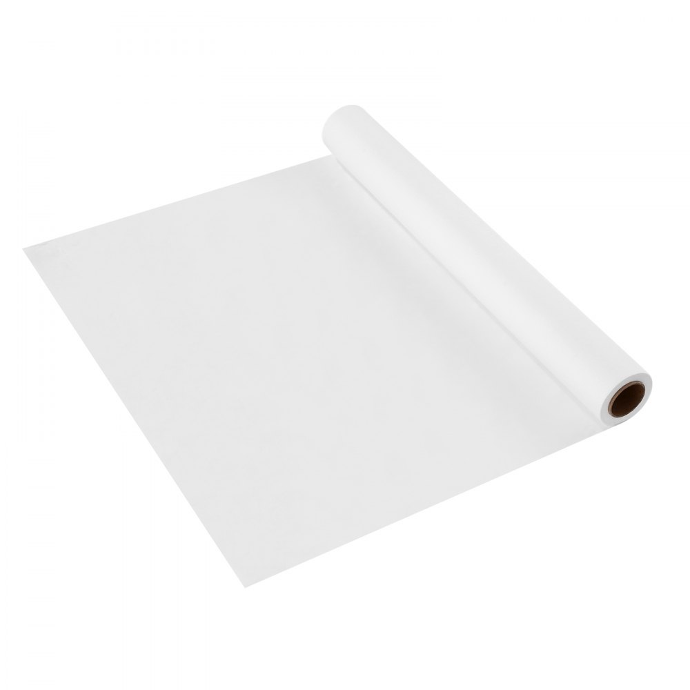 VEVOR Medical Crepe, 533 mm x 38,1 m, tafelkleed (12 stuks), wegwerpbare tafelrol, medische rol, ideaal voor spa's, kinderdagverblijven, artsen, chiropractors, onderzoeks- en massagetafels, wit