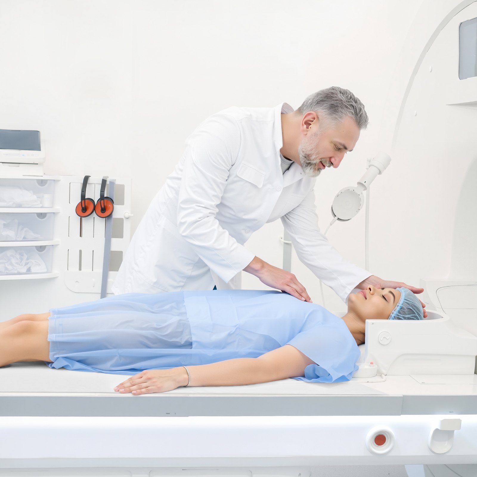 VEVOR Medical Crepe, 533 mm x 38,1 m, tafelkleed (12 stuks), wegwerpbare tafelrol, medische rol, ideaal voor spa's, kinderdagverblijven, artsen, chiropractors, onderzoeks- en massagetafels, wit