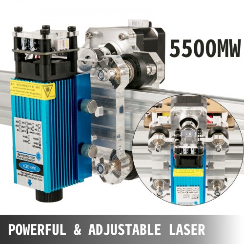 Vevor 3040 Cnc Freesmachine 5,5 W Cnc-lasergraveerder Routermachine Houtplastic