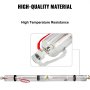 VEVOR Laser Tube 100W CO2 Laser Tube 1430mm Glass Laser Tube Professional Special Coating Technology Tube Laser Cutting Tube for Laser Engraving Machine and Cutting Machine