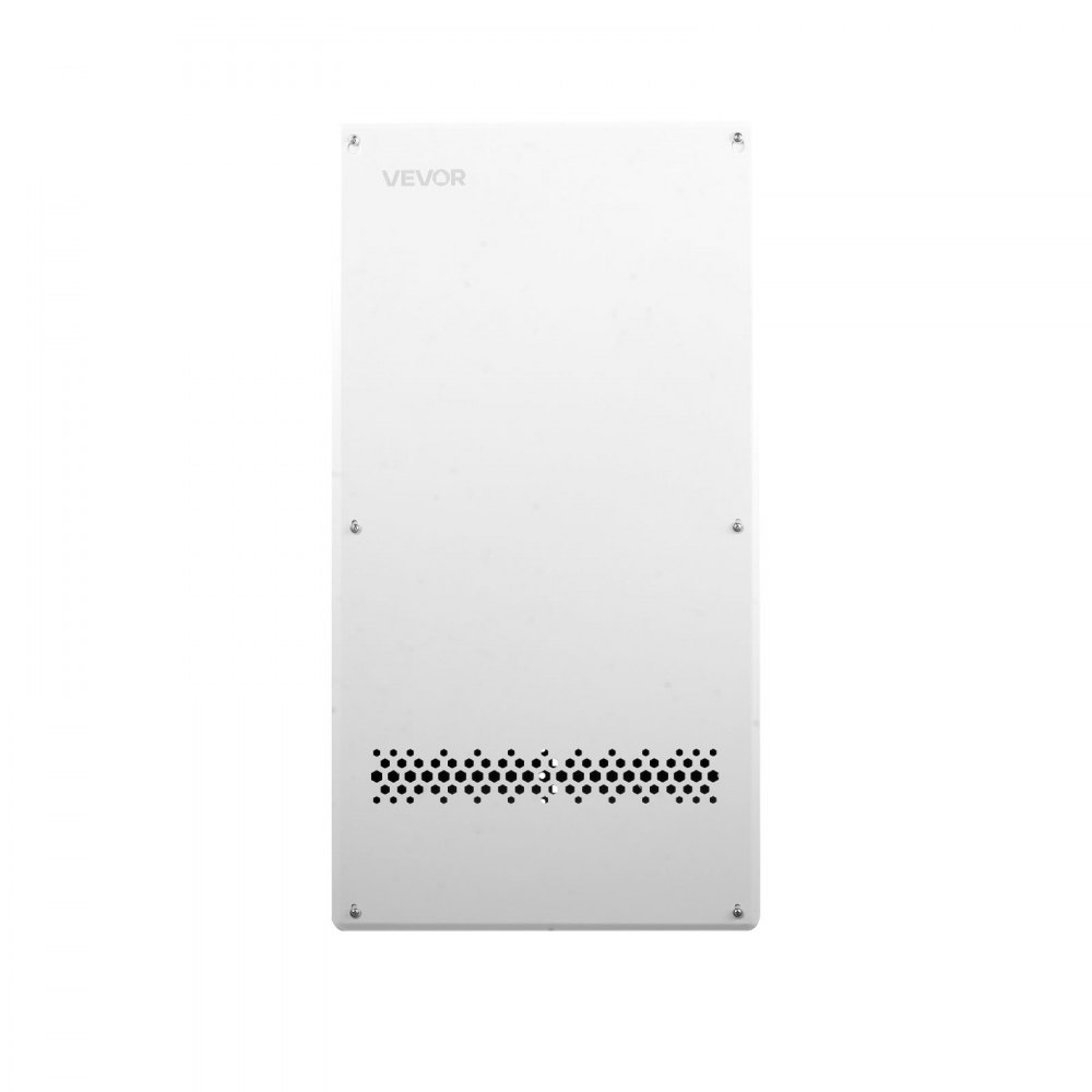 VEVOR inbouw communicatieverdeler, 71 cm (28 inch), gemaakt van koudgewalst staal, multimediaverdeler met afneembaar frontpaneel, uitsparingen en kabelwartels voor routers, modems en AV-apparaten.