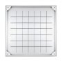 VEVOR putdeksel met frame 60 x 60 cm, onzichtbaar putdeksel, bestraatbare septictankdeksel van aluminiumlegering voor geïntegreerde afwatering op looppaden in tuinen en op terrassen.