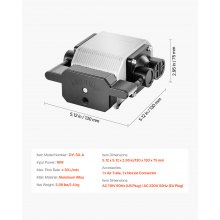 VEVOR Air Assist 30L/min Luchtpomp Kit voor Lasergraveerder en Lasersnijder