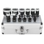 VEVOR Diamantboorset, 11 stuks, 6/8/10/20/25/28/32/35/45/50/65 mm, Diamantgatzaagset, met M14-connector en opbergkoffer voor droog en nat gebruik, Diamantboor