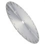 VEVOR Diamond Blade, 14inch/350mm Concrete Saw Blade Wet or Dry, 0.47inch/12mm Flat Teeth Diamond Segment Blade, Universal 1 inch/25.4 mm Center Hole Diameter, for Concrete Cement Board Tile Brick
