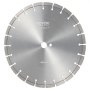 VEVOR Diamond Blade, 14inch/350mm Concrete Saw Blade Wet or Dry, 0.47inch/12mm Flat Teeth Diamond Segment Blade, Universal 1 inch/25.4 mm Center Hole Diameter, for Concrete Cement Board Tile Brick