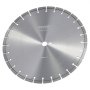 VEVOR Diamond Blade, 16inch/400mm Concrete Saw Blade Wet or Dry, 0.47inch/12mm Flat Teeth Diamond Segment Blade, Universal 1 inch/25.4 mm Center Hole Diameter, for Concrete Cement Board Tile Brick