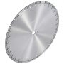 VEVOR Diamond Blade, 18inch/450mm Concrete Saw Blade Wet or Dry, 0.47inch/12mm Slanted Teeth Diamond Segment Blade, Universal 1 inch/25.4 mm Center Hole Diameter, for Concrete Cement Board Tile Brick