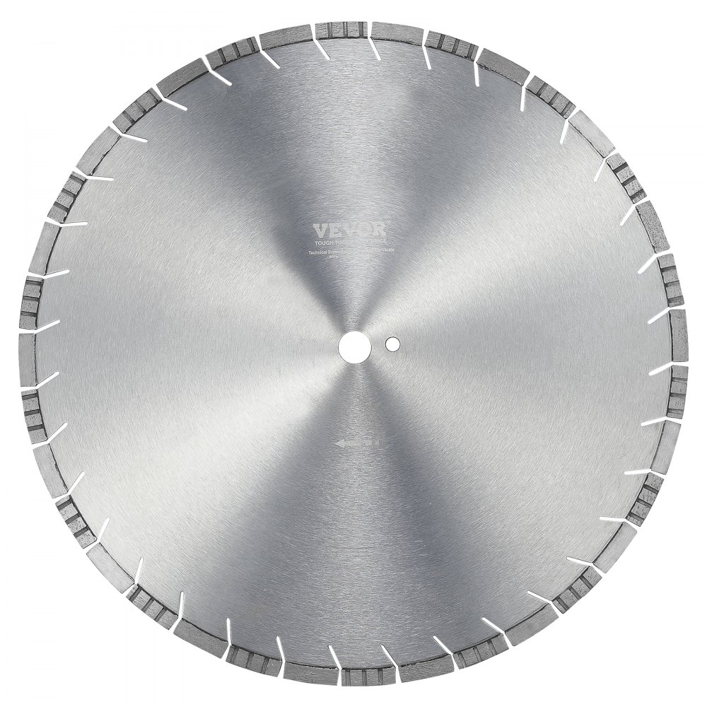 VEVOR Diamond Blade 20inch Concrete Saw Blade Wet or Dry 0.47inch Slanted Teeth