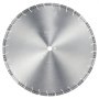 VEVOR Diamond Blade, 20inch/500mm Concrete Saw Blade Wet or Dry, 0.47inch/12mm Slanted Teeth Diamond Segment Blade, Universal 1 inch/25.4 mm Center Hole Diameter, for Concrete Cement Board Tile Brick