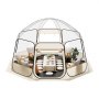 VEVOR Pop-up Bubble Tent, 458 x 432 x 230 cm, Transparante Kampeertent, Tuinkoepel Iglo Tent met Ramen, Sporttent, 540° Panoramisch Uitzicht, voor 12-15 Personen, Terras, Achtertuin