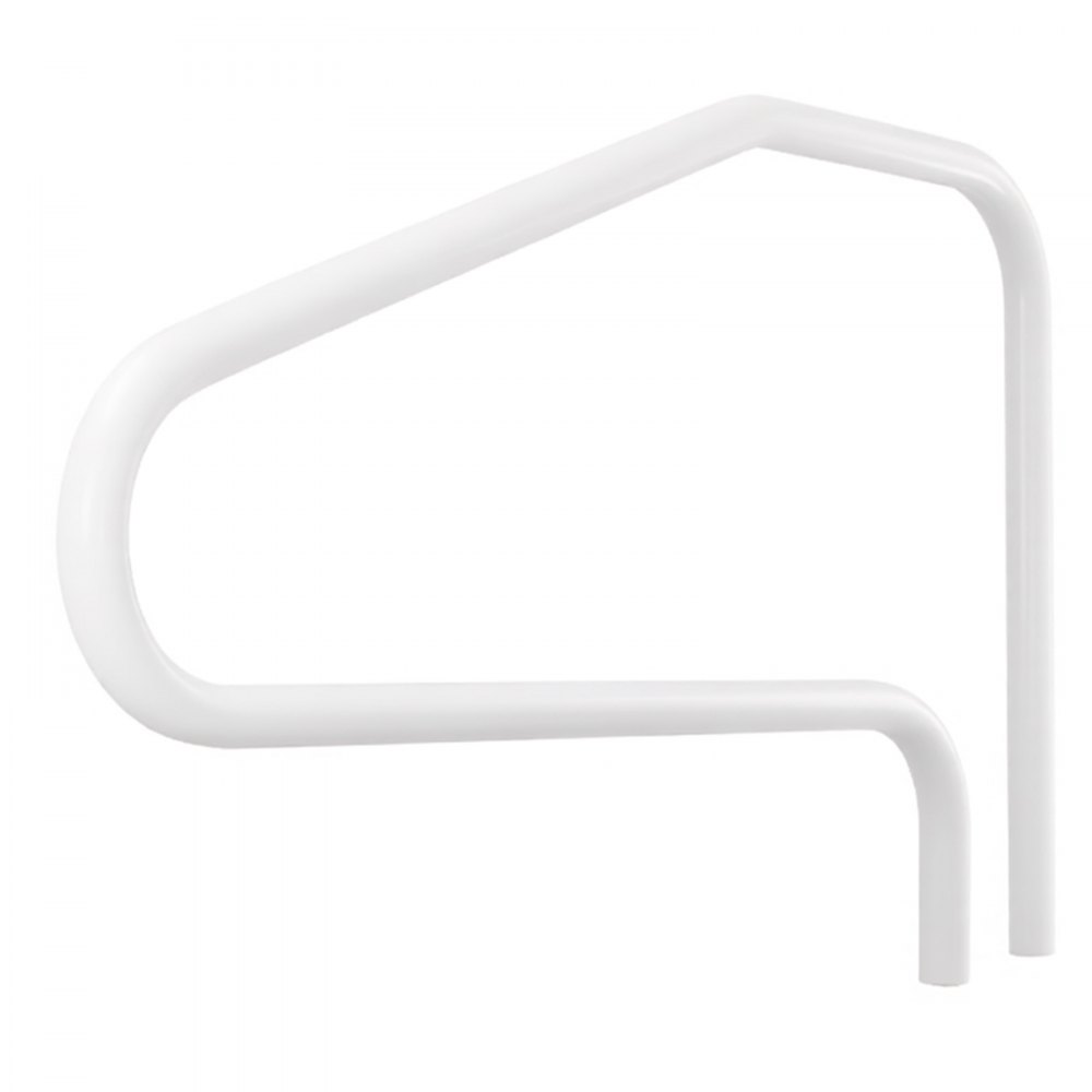 VEVOR Zwembadleuning, 1220x48x813 mm, draagvermogen 100 kg, roestvrijstalen handgreep, naadloos gelast, inbouwmontage, toegang tot zwembaden, waterparken en spa's.