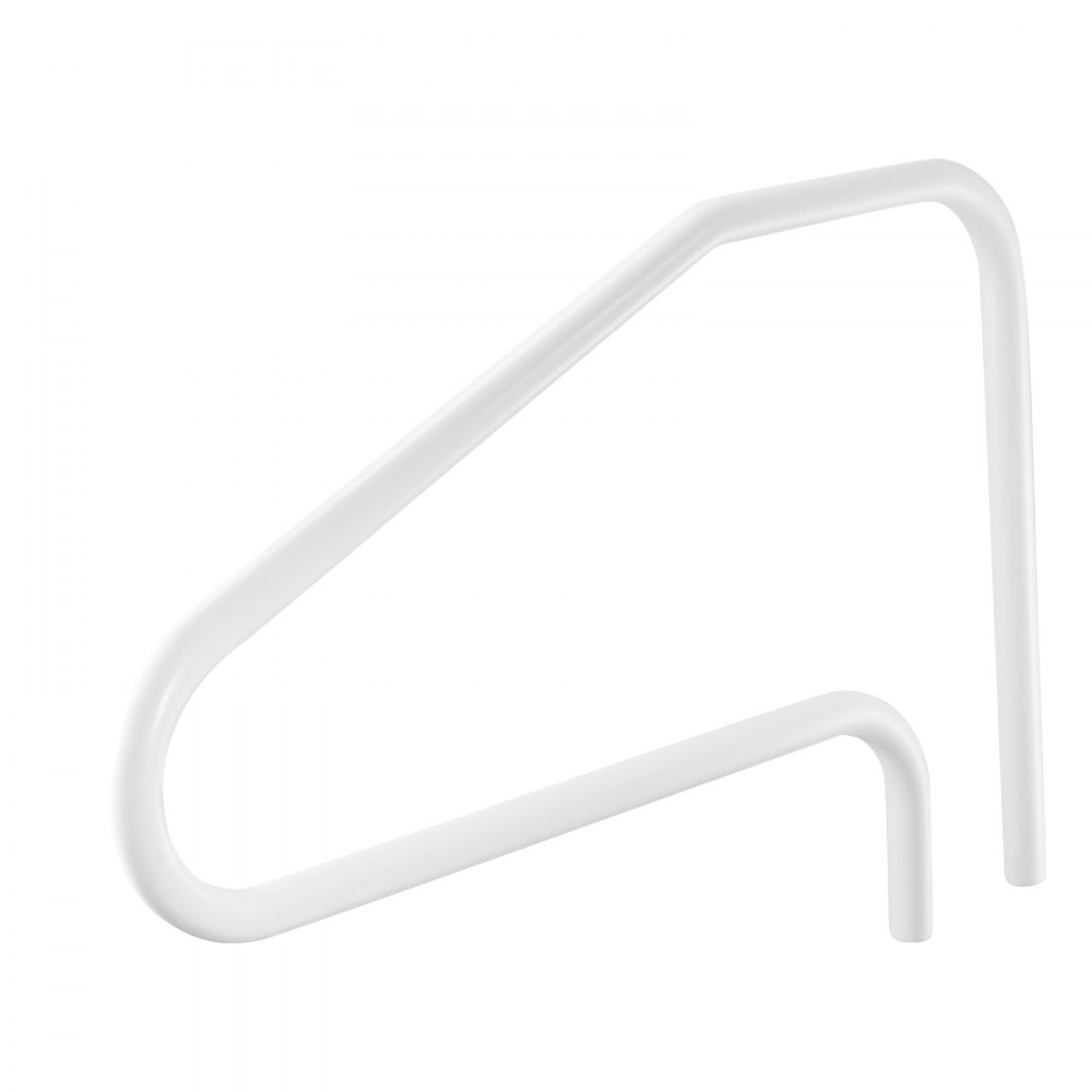 VEVOR Zwembadleuning, 1220x48x813 mm, draagvermogen 100 kg, roestvrijstalen handgreep, naadloos gelast, inbouwmontage, toegang tot zwembaden, waterparken en spa's.