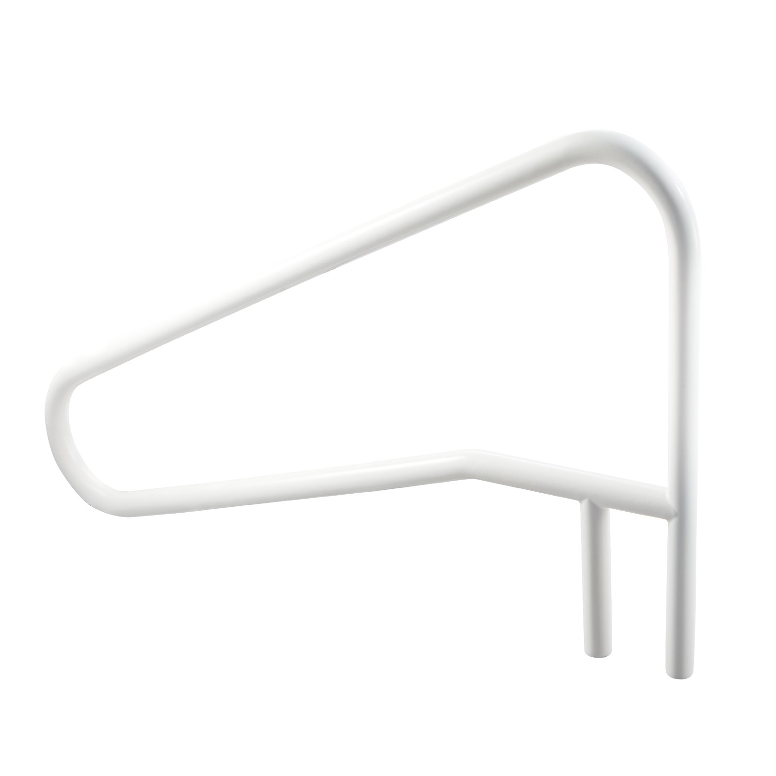 VEVOR Zwembadleuning, 1371x48x813 mm, draagvermogen 100 kg, roestvrijstalen handgreep, naadloos gelast, inbouwmontage, toegang tot zwembaden, waterparken en spa's