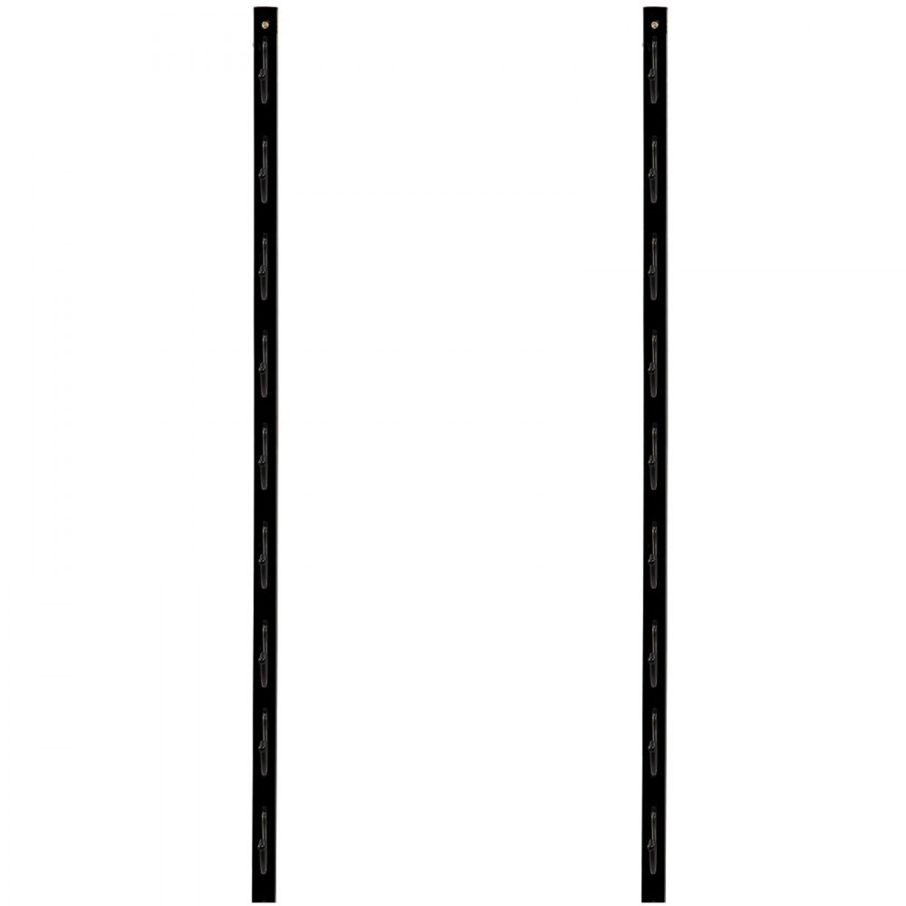 Vevor Wijnrek Muur Wijnrek Wandmontage Zwart Muur Wijnflessenhouder Q235 Staal