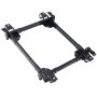 VEVOR Mobiele Basis, 1500 lbs capaciteit, verstelbaar van 20" x 24,5" tot 28" x 33,5", Robuuste universele mobiele basis met 4 zwenkwielen, voor houtbewerkingsapparatuur, lintzaag, elektrisch gereedschap, machine