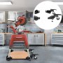 VEVOR Mobile Base, 400 lbs Weight Capacity, Adjustable from 9.5" x 9.5" to Infinity, Heavy Duty Universal Mobile Base Stand with Swivel Wheels for Woodworking Equipment, Bandsaw, Power Tools, Machines