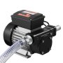 VEVOR brandstofovervoerpomp, 230V AC, elektrische dieselovervoerpomp, 60 l/min, maximale aanzuighoogte 2,4 m, maximale opvoerhoogte 13,7 m, voor kerosine, biodiesel en landbouwmachines.
