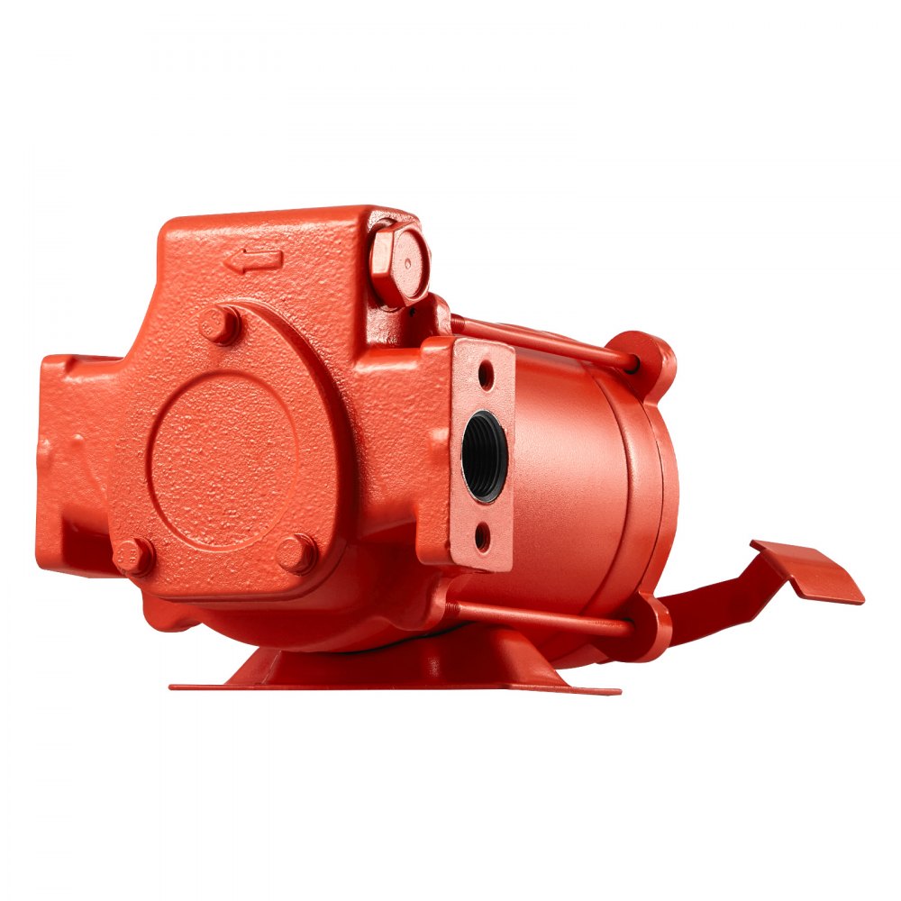 VEVOR brandstofovervoerpomp, 230V AC, elektrische dieselovervoerpomp, 76 l/min, met automatische brandstofafsluiting, afvoerslang, voor benzine, kerosine, biodiesel en ethanolmengsel.