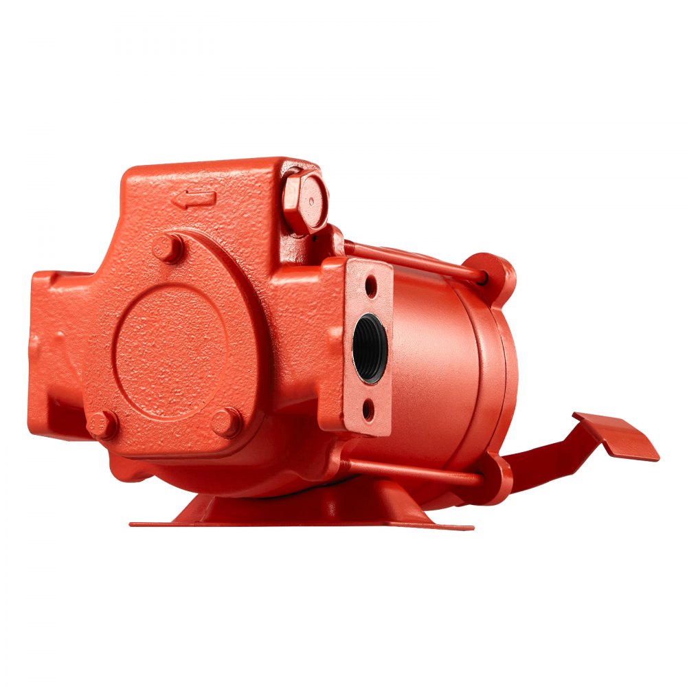 VEVOR brandstofovervoerpomp, 230V AC, elektrische dieselovervoerpomp, 76 l/min, met automatische brandstofafsluiting, afvoerslang, voor benzine, kerosine, biodiesel en ethanolmengsel.