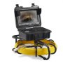 VEVOR Sewer Camera, 230 ft/70 m, 9" Screen Pipeline Inspection Camera with DVR Function, Waterproof IP68 Camera with 12 Adjustable LEDs, with a 16GB SD Card, for Sewer Line, Home, Duct Drain Pipe Plum