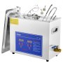 BananaB 6L Ultrasone reiniger Machine Roestvrij staal Ultrasone reinigingsmachine Digitale verwarming Timer Sieradenreiniging voor commercieel persoonlijk thuisgebruik (6L)