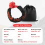 VEVOR soft shackle rope, 22 in, red, 2 pcs, 14550 lbs work load limit, 44092 lbs breaking strength.