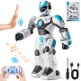 VEVOR RC Robot Speelgoed voor Kinderen, 2.4GHz Programmeerbare Afstandsbediening met Gebarensensor en Stembediening, Interactieve Zingende en Dansende Robot voor Jongens en Meisjes van 6, 7, 8, 10 en 12 Jaar, Verjaardagscadeau