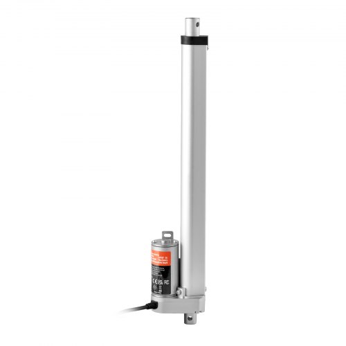 Jvnvlki Lineaire aandrijving, 12 V, 2000 N, 50 mm, heflengte, IP65 waterdicht, 8 mm/s, lineaire actuator, lineaire techniek-aandrijving, lineaire motor met montagebeugels, voor deuropener
