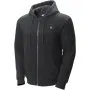 VEVOR Verwarmde Hoodie, Unisex Verwarmde Sweatshirt met 7,4V Batterij, Elektrische Ritsjas met 5 Verwarmingszones voor Mannen en Vrouwen, Lichtgewicht Warme Verwarmde Outdoor Trui voor Kamperen, Maat XL Zwart